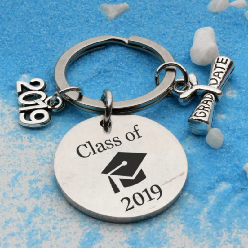 Fashion Graduation Season Gift Keychain Positive Energy Jewelry for Classmate Anniversary | Украшения и аксессуары