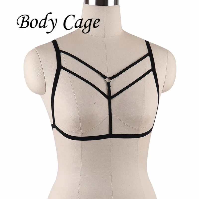 Клетка для тела 2018 Новый пастельный ремень в готическом стиле Готическая Женская