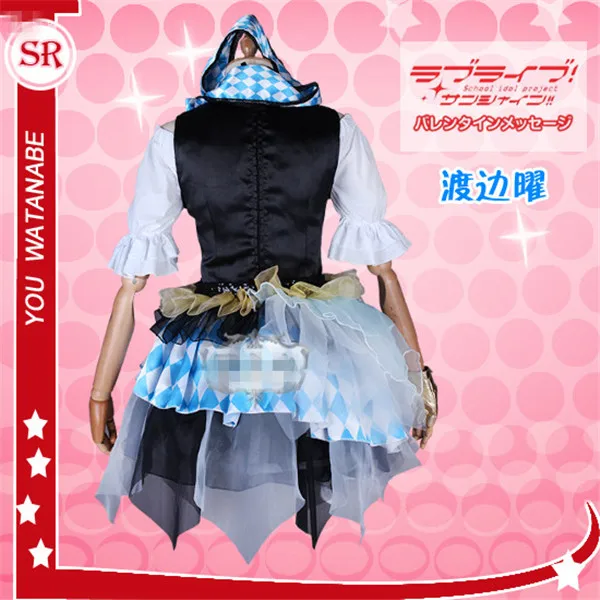 Аниме Косплей Костюм Aqours Love Live Sunshine CYaRon пират Ватанабе милый стиль полный