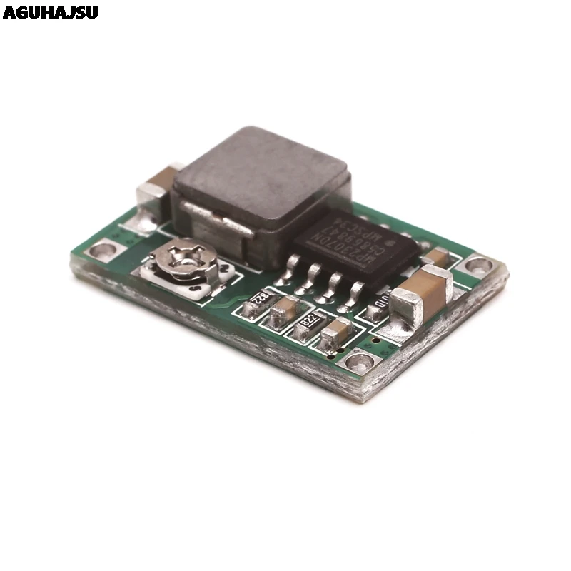 Мини-модуль RC самолета 5 шт./лот Mini 360 DC Buck Converter Step Down 4.75V-23V до 1V-17V LM2596 2A 17x11x3.8 мм на.
