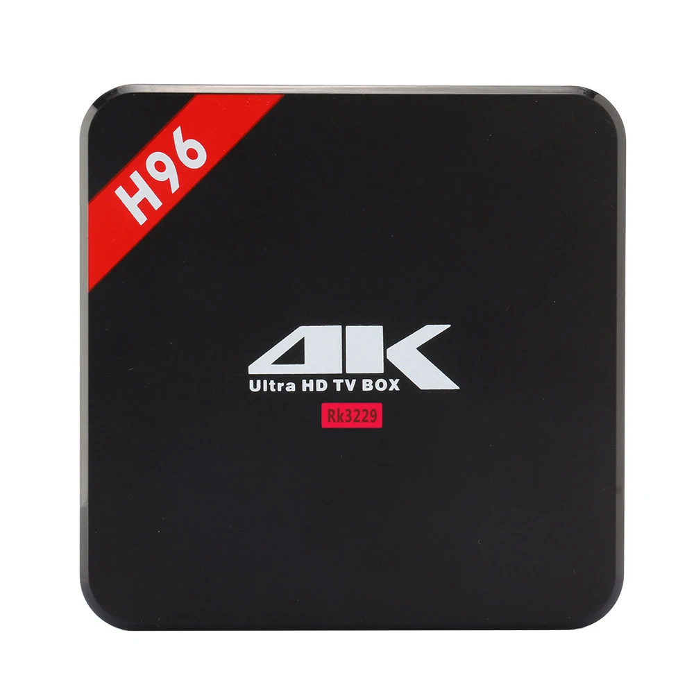H96 Smart ТВ коробка RK3229 4 ядра Декодер каналов кабельного телевидения 1 ГБ DDR3