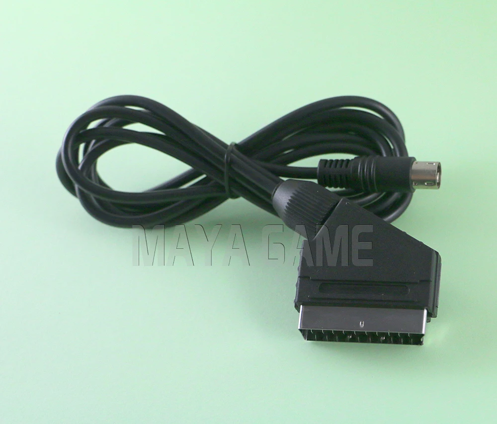 

OCGAME 10PCS/LOT New arrive RGB Scart Lead cable For Sega Mega Drive 2 Genesis 2 Megadrive 2 MD2 RGB AV Scart Cable
