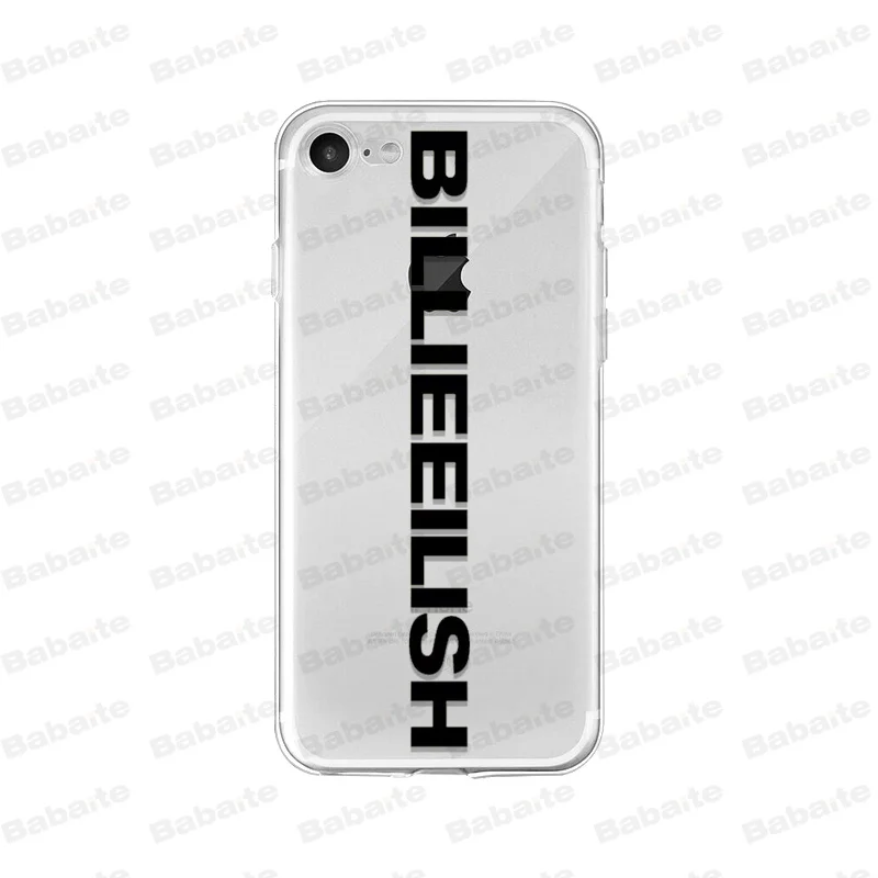 A19 Babaite Billie eilish rainbow blohsh глаза океана Мягкий ТПУ силиконовый чехол для телефона iPhone X 5 5S SE 6 6splus 7 8 Plus XS MAX XR - Цвет: A19