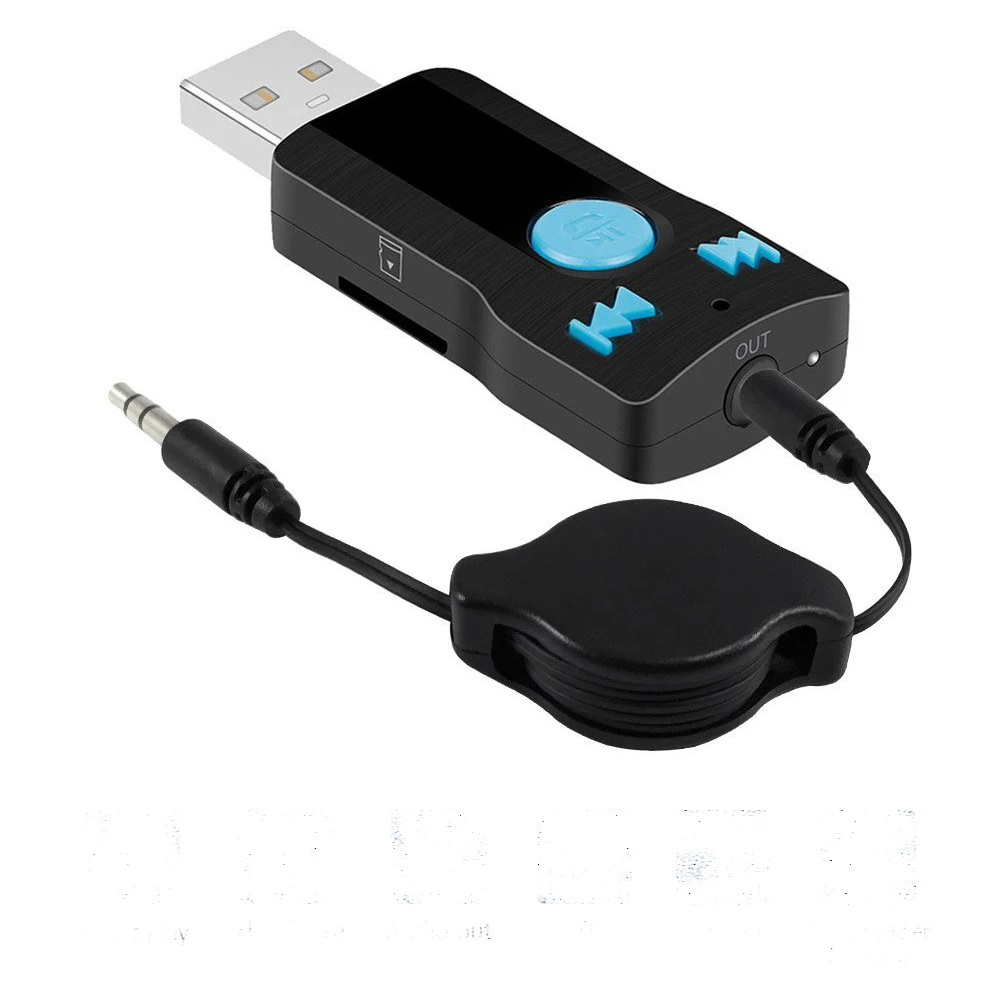 DDHAO автомобиля Bluetooth громкой связи USB MP3 Музыка Аудио приемник Поддержка SD карты
