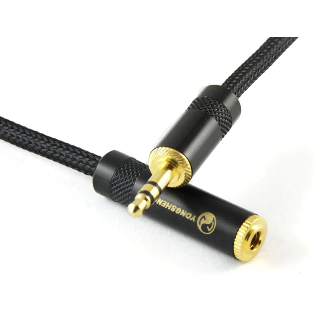 Удлинительный кабель для наушников внешний диаметр 3 5 мм штекер гнездо|cable lock|cable