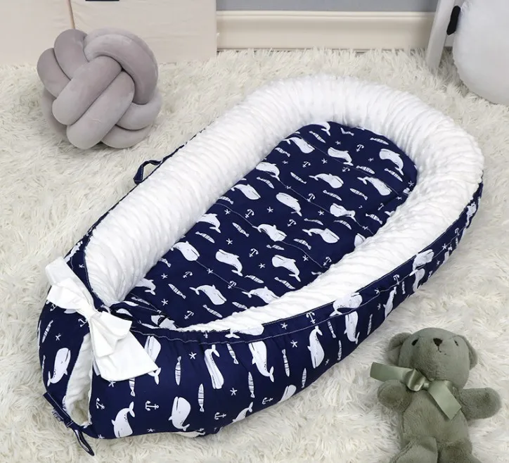BY1039 as picture Детское гнездо Babynest Sleeper Co Pod для новорожденных, прикроватная кроватка, детская кроватка ручной работы, дорожная кровать, детское гнездо, кроватка, Подушка для сна - Цвет: BY1039 as picture