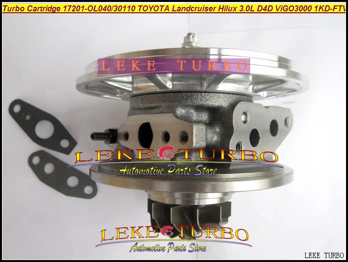 Бесплатная доставка турбо картридж CHRA CT16V 17201-OL040 17201-30110 Турбокомпрессор Для | Отзывы и видеообзор