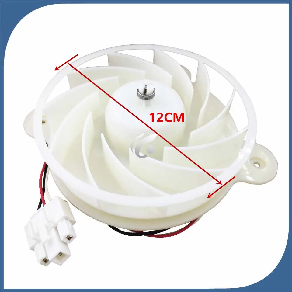 

1pcs new Good working for refrigerator motor ZWF-30-3 12V2.5W fan motor
