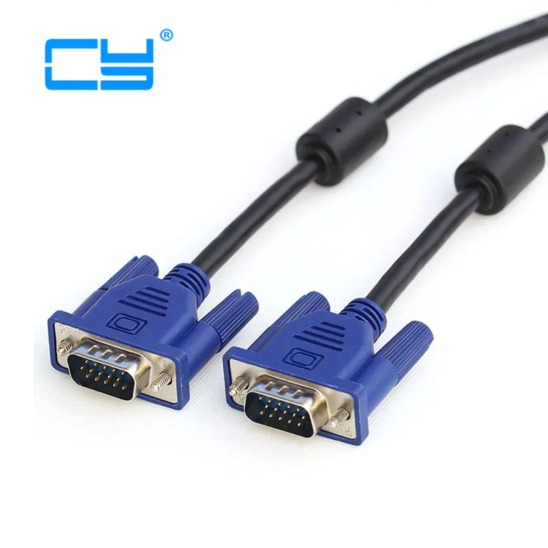 

5 FT SVGA VGA Monitor Cable M/M Male To Male Extension