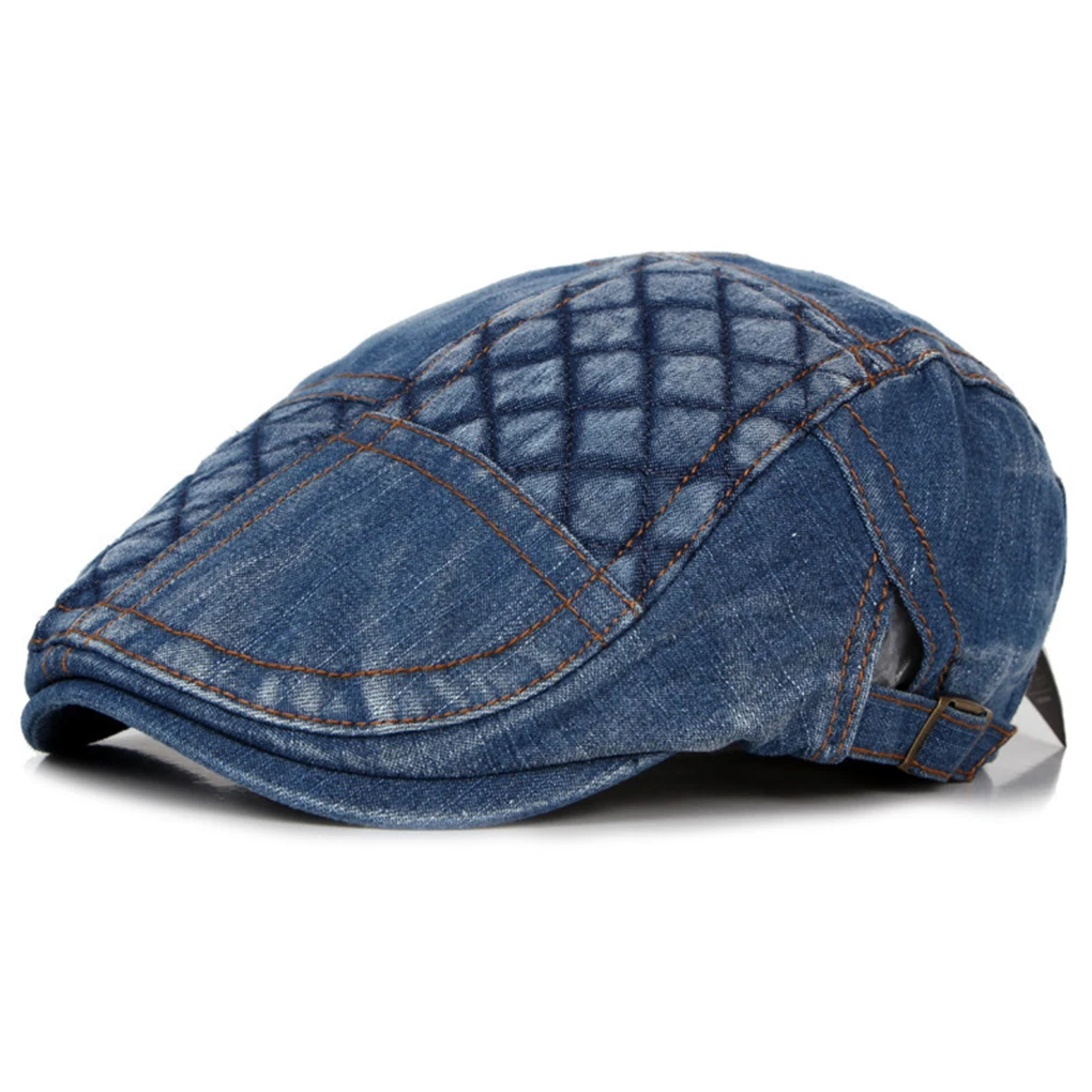 Популярный мужской деним Беретки для женщин Кепки S Для мужчин Повседневное s