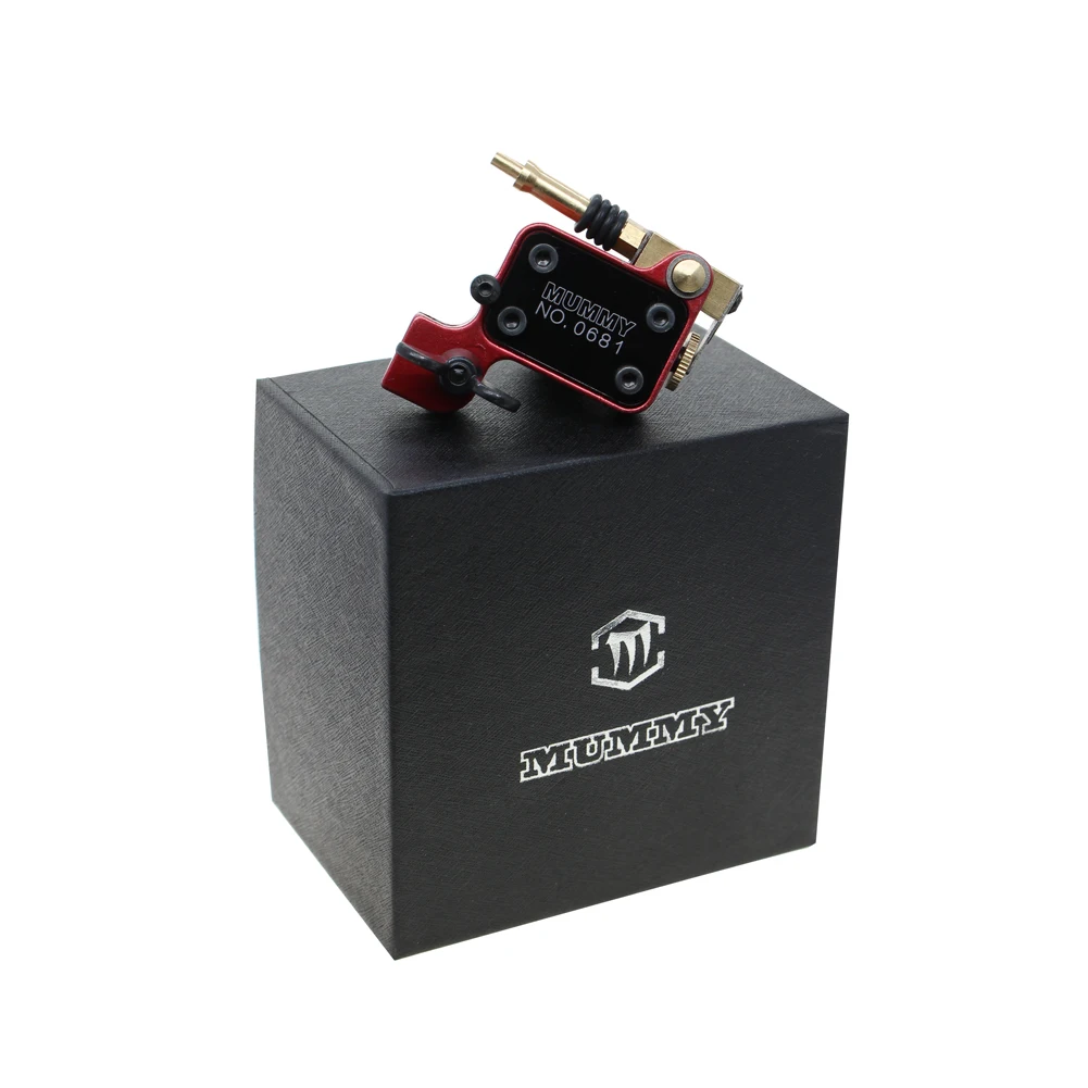 Татуировка роторная машина пистолет алюминиевый сплав рама японский мотор(красный