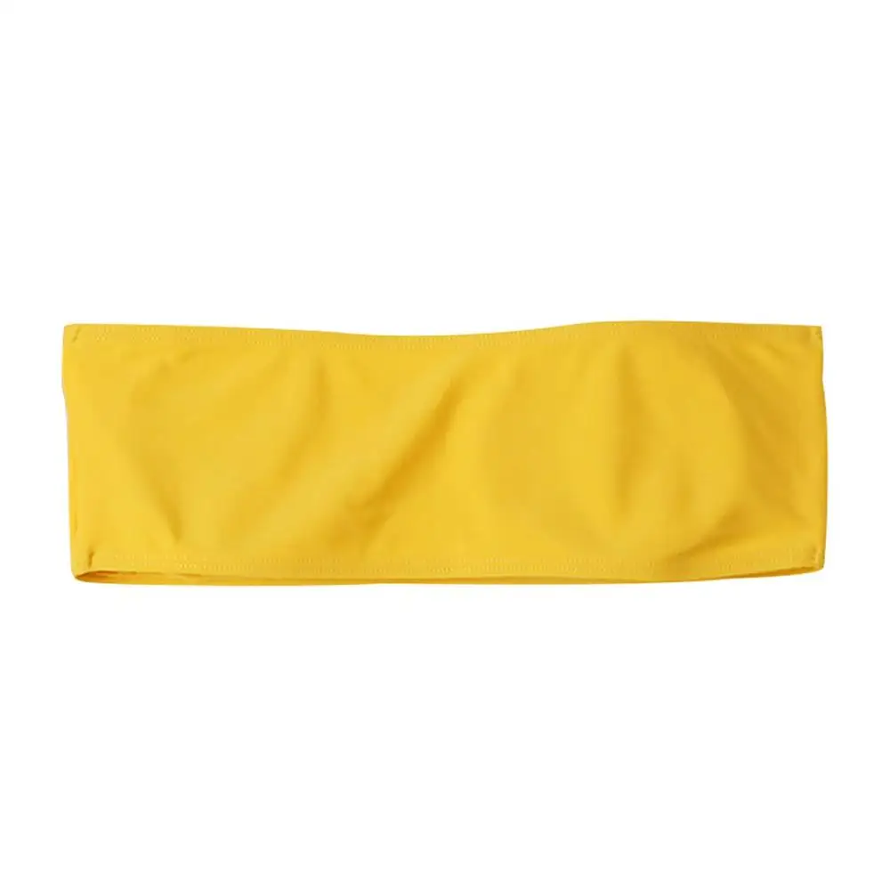 Top yellow Женский пикантный купальник для плавания пикантный купальник бикини женский комплект бикини кокосовый принт Мягкая одежда для купания купальник пляжная одежда# cx - Цвет: Top yellow