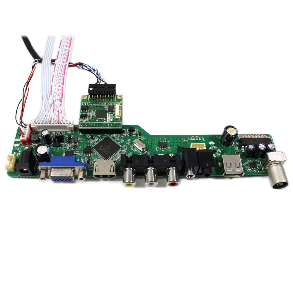 TV H DMI VGA CVBS плата ЖК-контроллера с USB экраном 11 6 дюйма 1920x1080 N116HSE-EJ1 EA1 IPS LCD Screen |