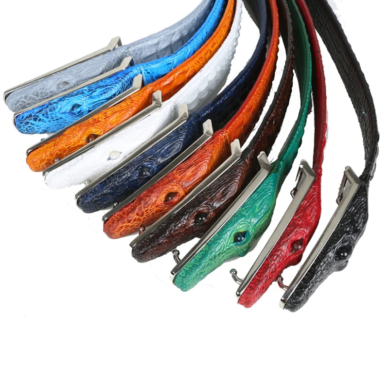 Новинка 1 шт. модный мужской ремень с узором крокодиловая кожа деловой