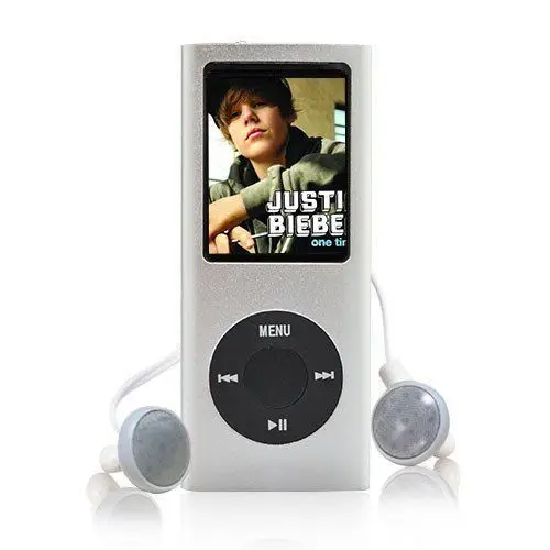 BGreen мини тонкий металлический чехол MP3 плеер с ЖК экраном fm радио Микрофон