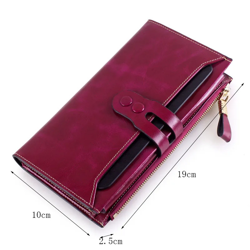 Новинка 2020 Модный женский кошелек из натуральной кожи роскошный дизайнерский