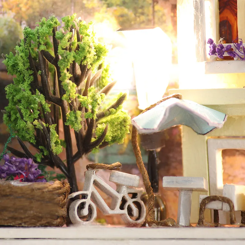 Игрушечный Кукольный дом сделай сам миниатюрный 3D Деревянный пазл кукольный