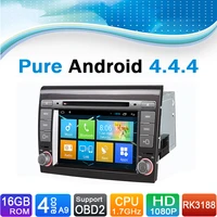 pure android 4 4 4 system car dvd gps navigation system for fiat bravo 2007 2012