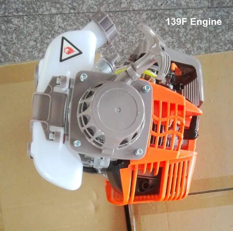 139FA engine Бензиновый портативный комбайн пшеницы риса сахарного тростника уборочная машина 4 тактный Многофункциональный кусторез - Цвет: 139FA engine