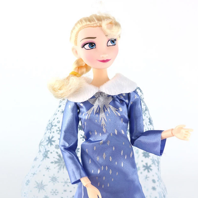 Disney детские плюшевые игрушки для девочек кукла Холодное сердце Анна Эльза мягкие