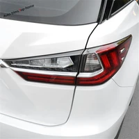 yimaautotrims fit for lexus rx rx450h 2016 2020 chrome rear tail trunk lights lamp decor strip cover trim chromium styling