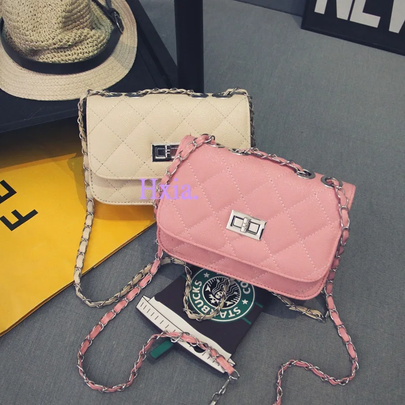 Новая модель 2020 модная сумка через плечо в виде ромбовидной решетки