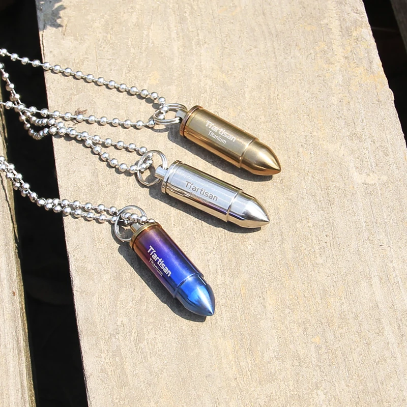 Tiartisan аксессуары для кемпинга на открытом воздухе портативная пуля из титана