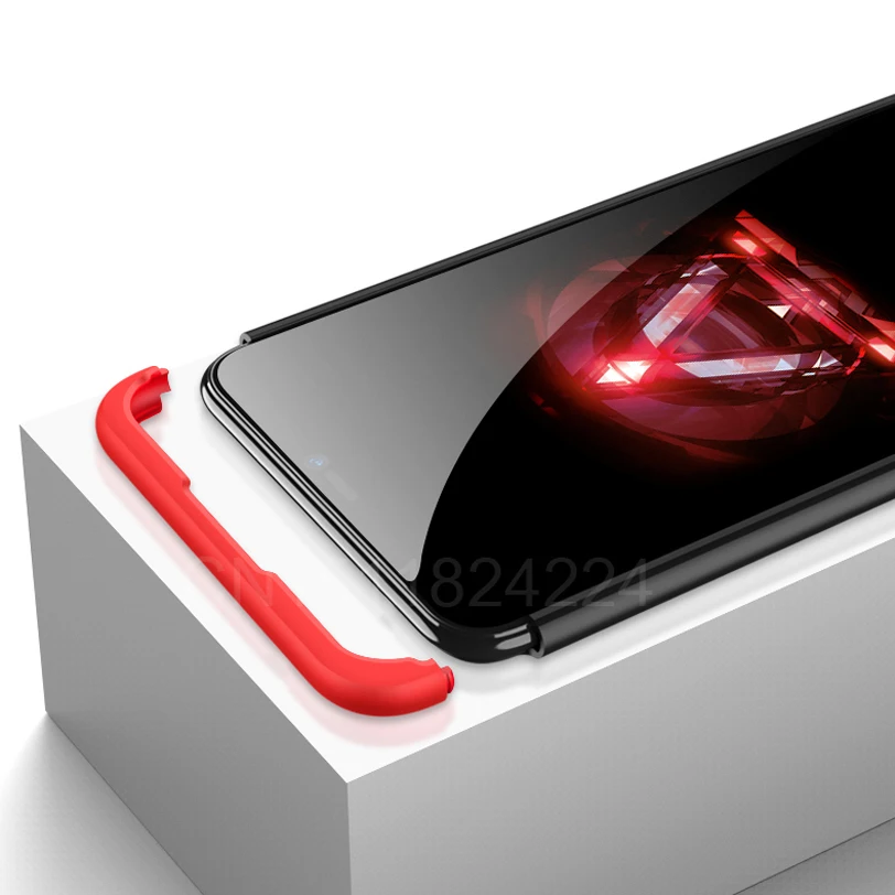 360 градусов для Vivo Y81 чехол Полный Корпус Защитный ПК Жесткий Y81S Y 81 VivoY81 чехлы с