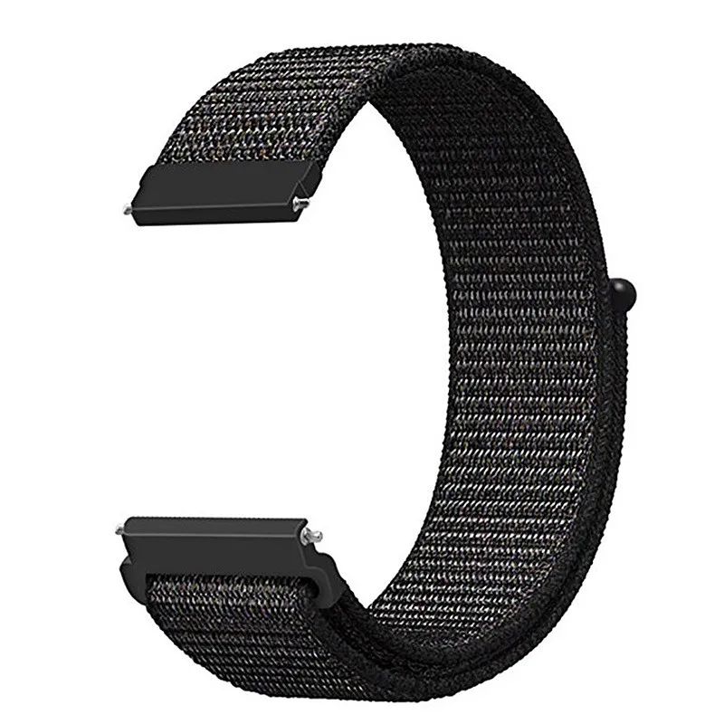 Ремешок для samsung Galaxy Watch 46 мм/gear S3 Frontier Classic 22 мм 20 мм нейлоновый спортивный ремешок для Galaxy Watch 42 мм/gear S2