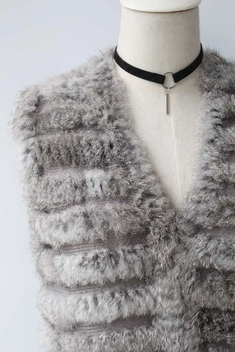 2018 Женский Длинный Повседневный Новый Модный вязаный жилет из натурального