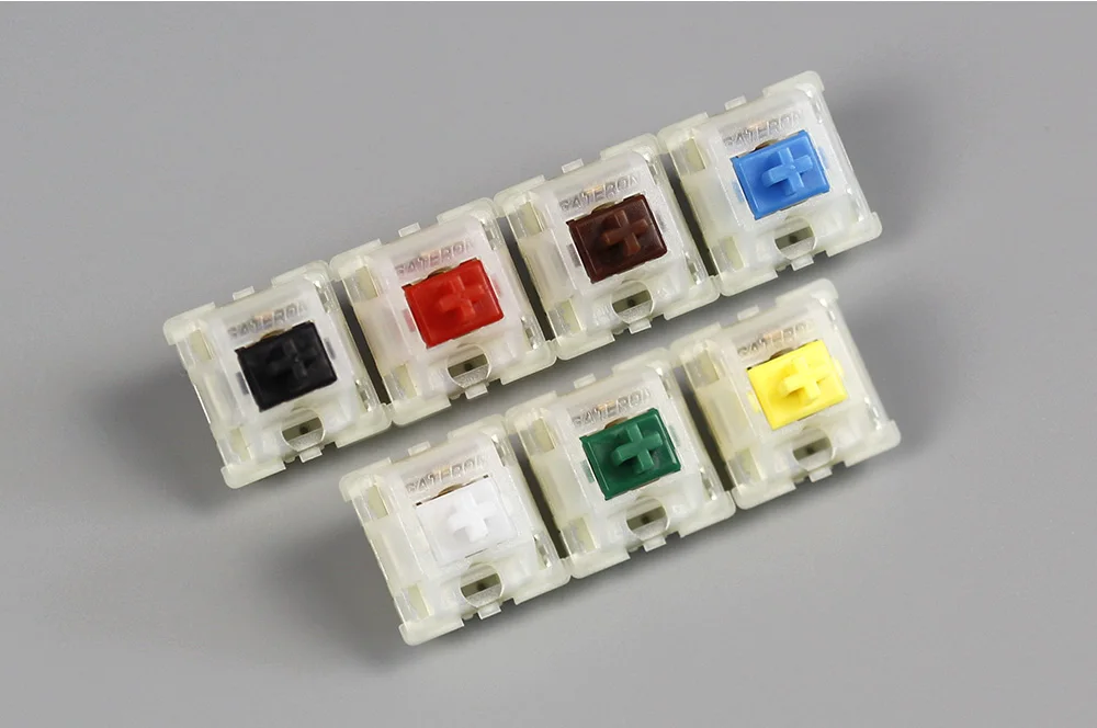 Корпус переключателя Gateron 5pin milky для клавиатуры mechaniacl