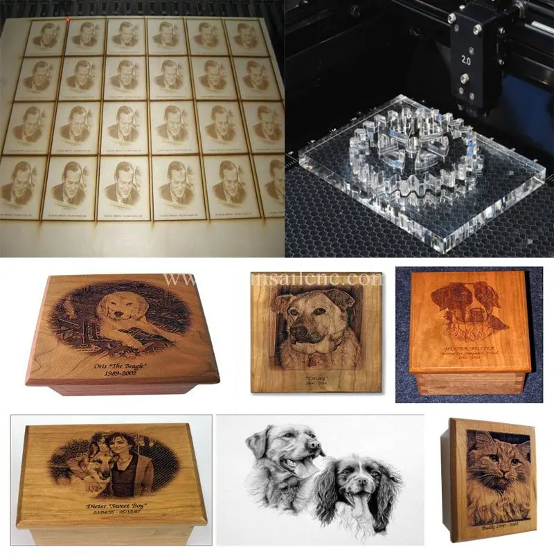 Самая популярная машина для лазерной резки дерева акрила МДФ плексигласа 130 Вт 1610