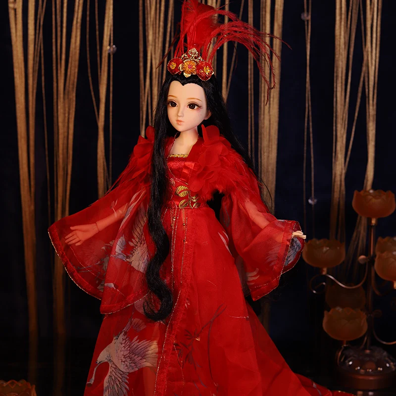 Дневник Fortune Days Queen 1/4 BJD шарнирное тело JINWEI с макияжем включая одежду обувь волосы