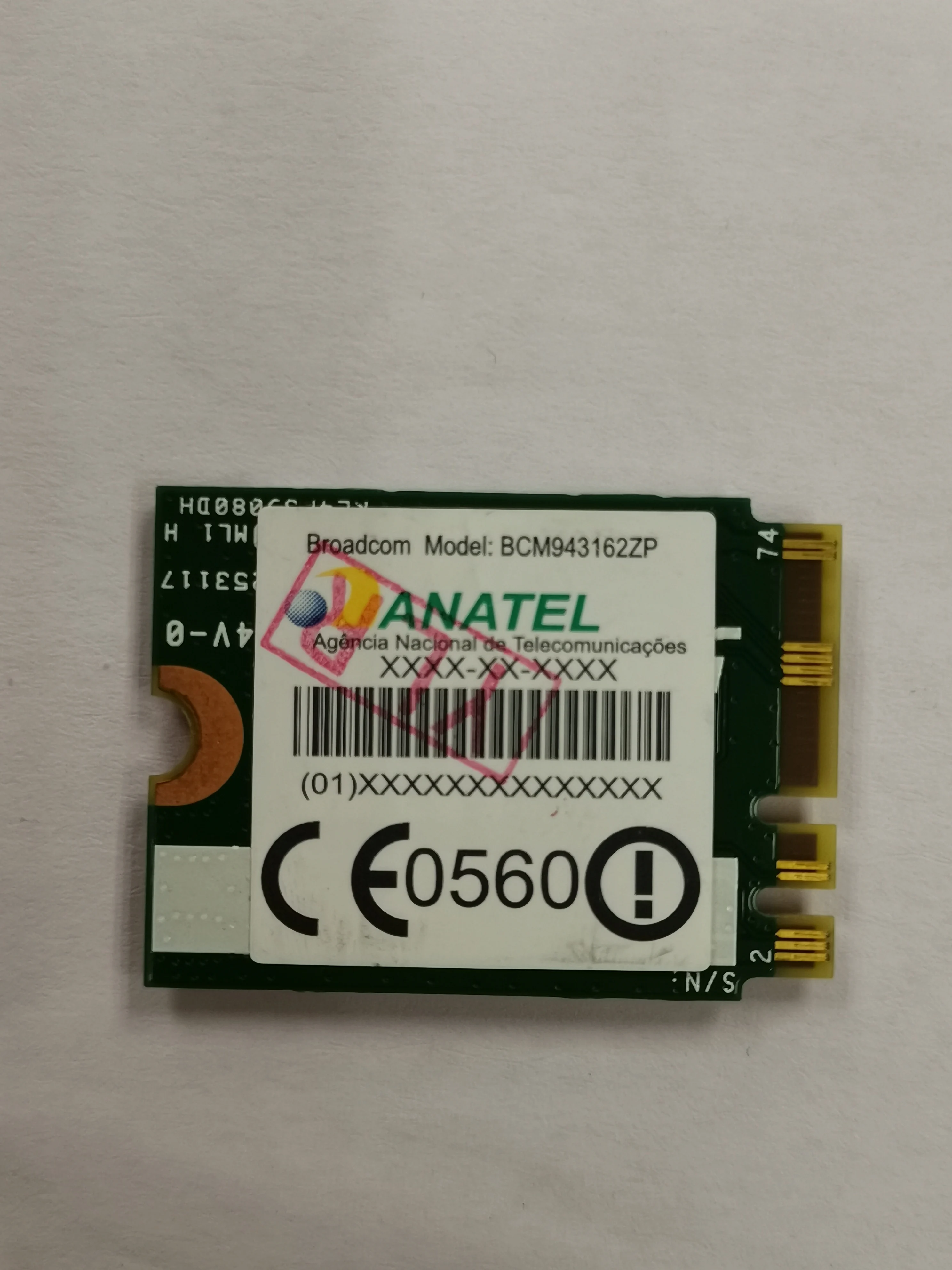 Broadcom BCM943162ZP 2,4G и 5G+ bluetooth 4,0 802,11 AC/A/B/G/N NGFF 433 Мбит/с 00JT473 беспроводная Wifi карта для Thinkpad E450 E550