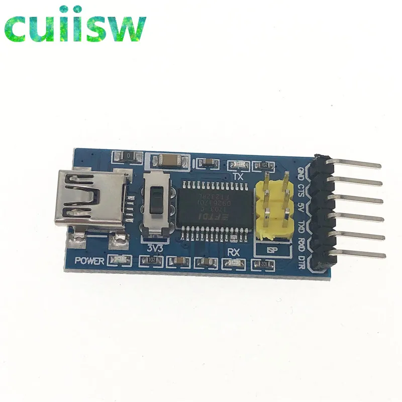 1 шт. Базовая плата преобразователя для arduino FTDI FT232RL USB в TTL последовательный IC