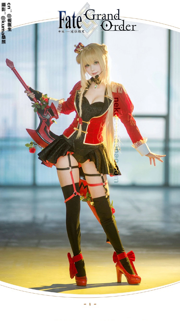 [Сток] аниме Fate Grand Order FGO nero, для косплея, сверкающий фестиваль, косплей костюмы для женщин на Хэллоуин, Новинка