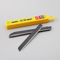 10pcs 60 degree ultra sharp snap off replacement razor blades 9mm shaving blade utility knife tools carbon steel nb 41