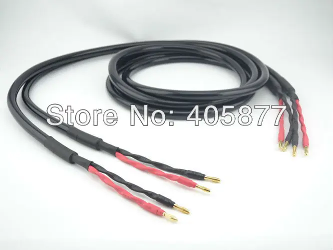 Hi End Fi аудио 3 м 7NX SPK 4000Q fi динамик кабель пара|hifi speaker cable|speaker cablehifi audio speakers cable |