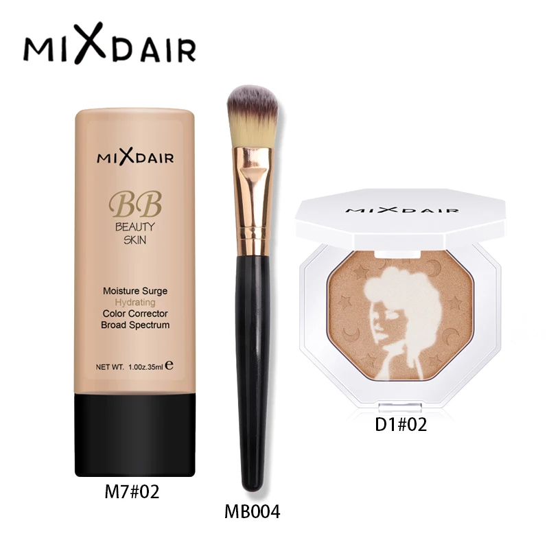 Mixdair 3 шт./компл. набор для макияжа Профессиональные косметические инструменты