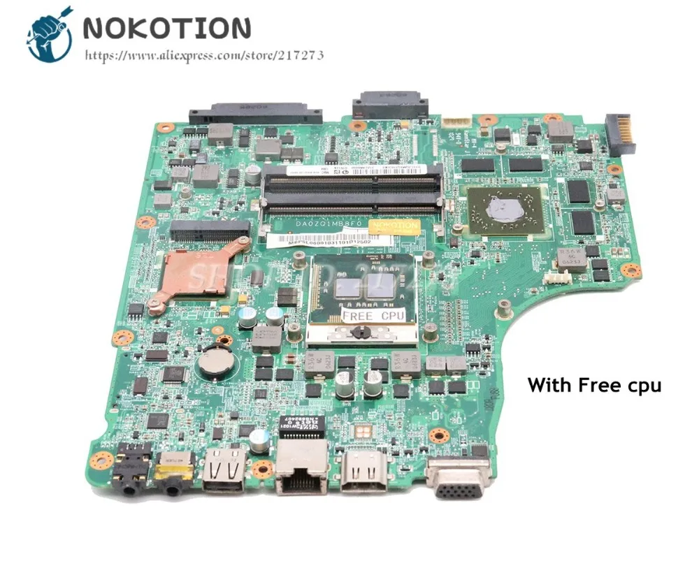 NOKOTION материнская плата для ноутбуков Acer asipre 4745 4745G MBPSL06001 DA0ZQ1MB8F0 HM55 DDR3 HD5650 1 ГБ