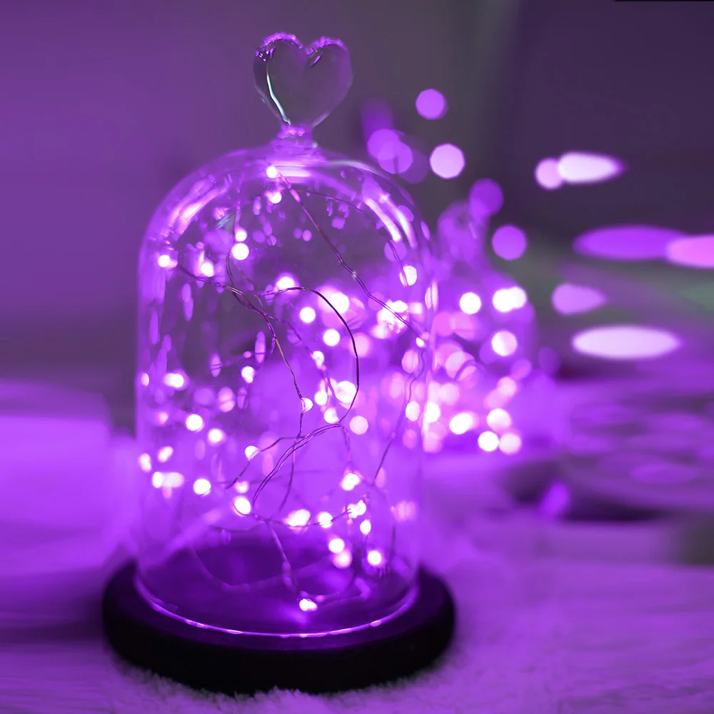 Magicnight 10 футов 30 фиолетовые мини микро светодиодные Звездные огни погружные