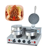 mini home use double end waffle cake machine waffle muffin maker machine