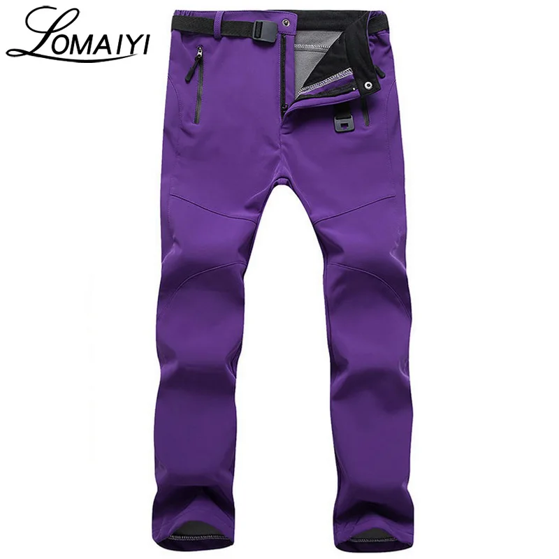 LOMAIYI женские повседневные брюки зимние теплые флисовые черные нижние российские