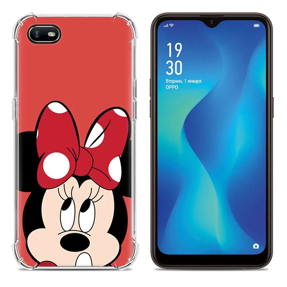Ударопрочный чехол для телефона для OPPO A1K, 6,1 дюймов, милый мультяшный модный дизайн, мягкий чехол с красочным рисунком - Цвет: 20