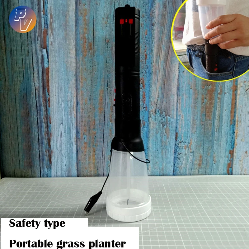 DIY инструмент для моделирования строительного сценария песка ландшафтного моделирования портативный пластиковый электростатический травяной плантатор хобби модели инструментов