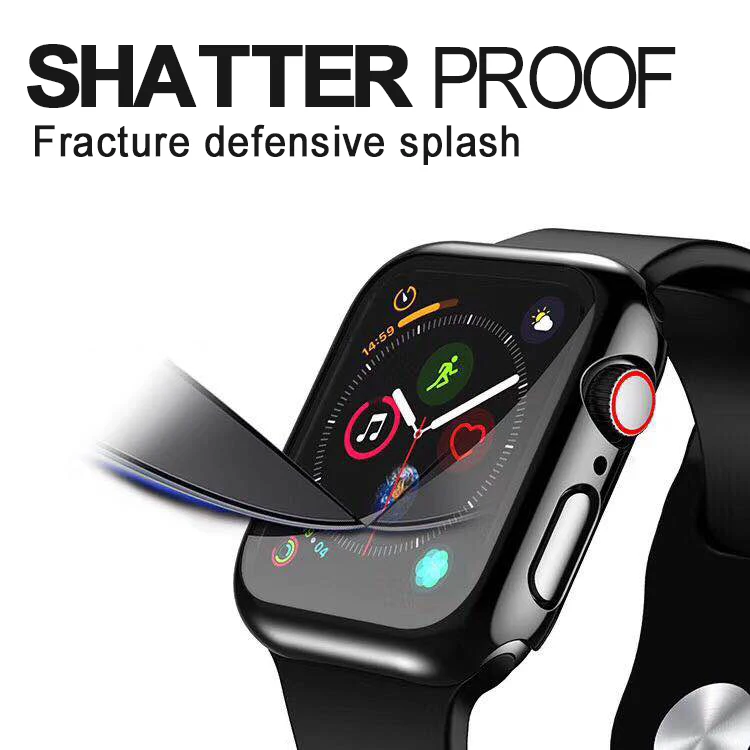 Закаленное стекло 20D для Apple Watch защитная пленка экрана 44 мм 38 42 40 серии 4 3 2 1 с