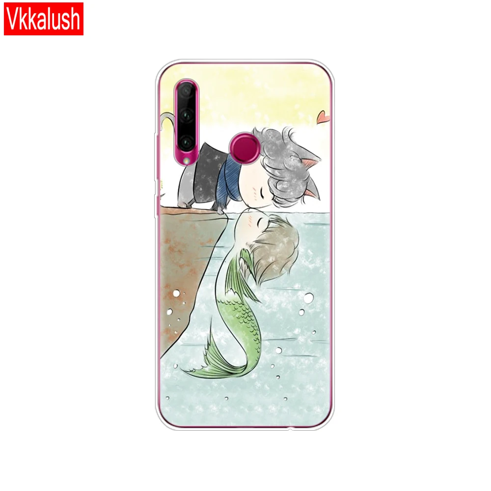 80026 Honor 10i чехол Honor 10i HRY-LX1T чехол Силиконовый ТПУ задняя крышка чехол для телефона для huawei Honor 10i Honor10i 10 I 6,21 дюймов - Цвет: 80026