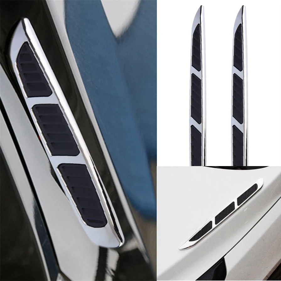 Универсальная автомобильная 3d-наклейка на вентиляционное отверстие 2 шт.