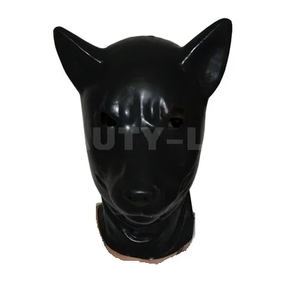 Горячий продукт секса мужской женский 100% натуральный латекс бондажная маска