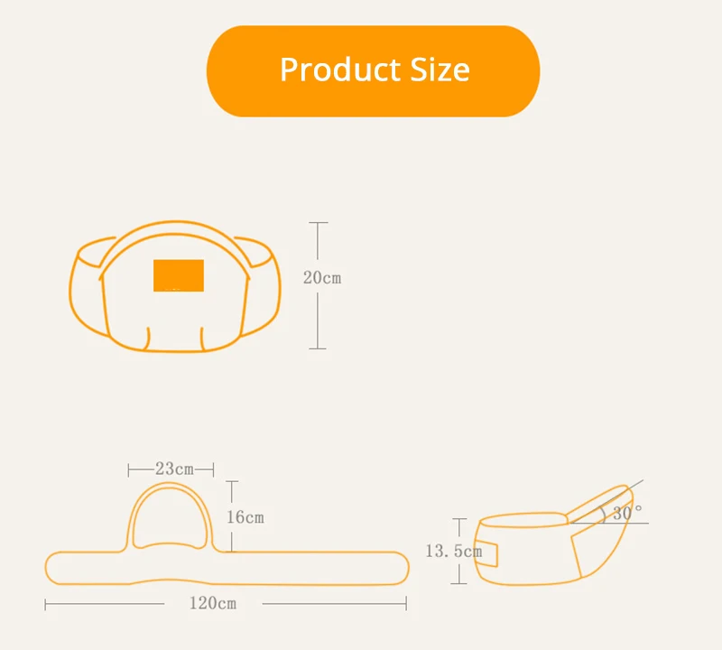 Honeylulu 3D Hollow Breathable Waist Stool Baby Carrier Seat Stool Sling For Newborns Kangaroo For Baby Hipsit Ergonomic Sling